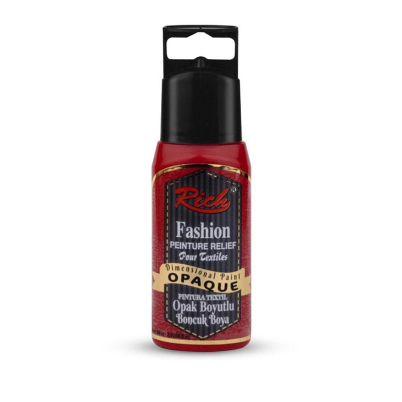 Pintura Dimensional Mate Roja 60 Cc