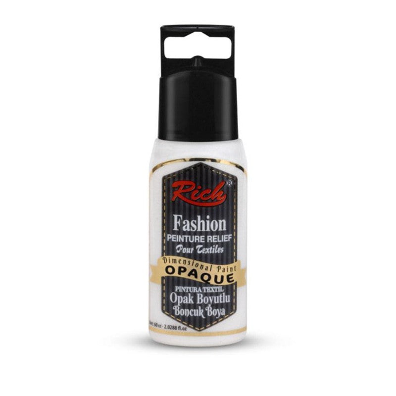 Pintura Dimensional Mate Blanca 60 Cc