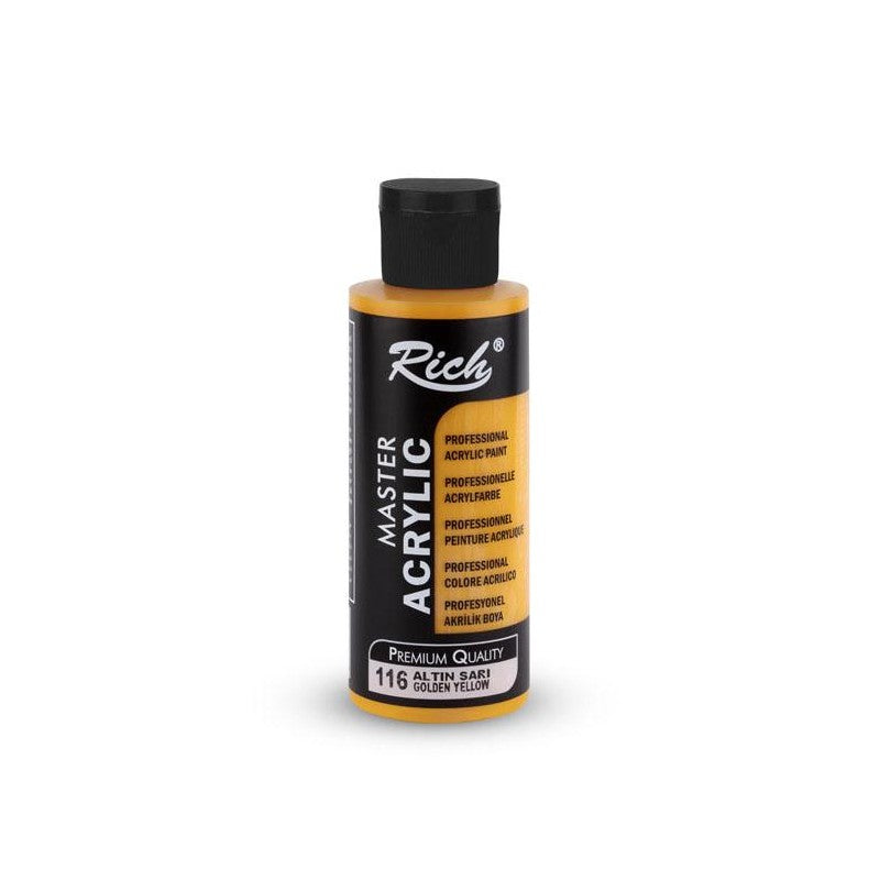 Pintura Master Acrílica 120 Cc 116 Gold Yellow
