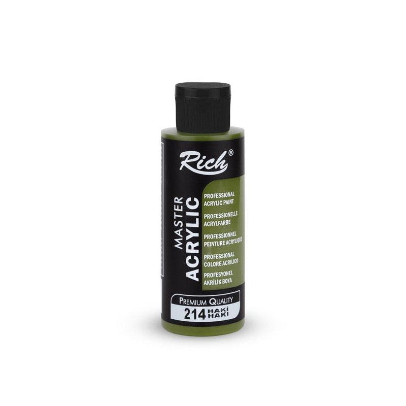 Pintura Master Acrílica 120 Cc 214 Kaki