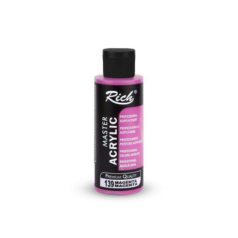Pintura Master Acrílica 120 Cc 139 Magenta