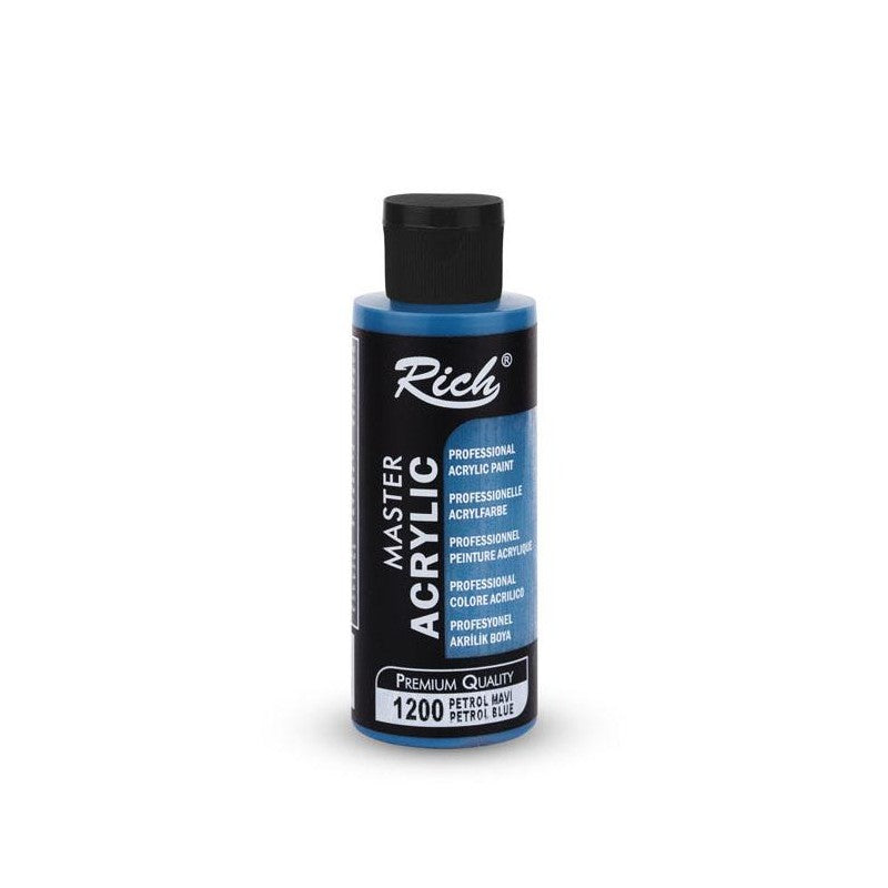 Pintura Master Acrílica 120 Cc 1200 Petrol Blue