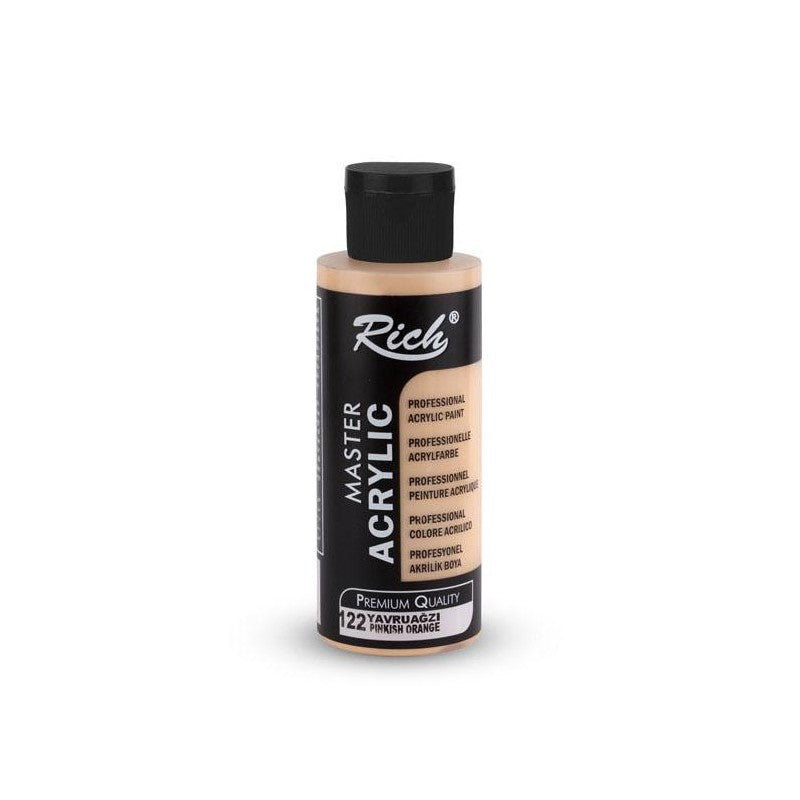 Pintura Master Acrílica 120 Cc 122 Pinkish Orange