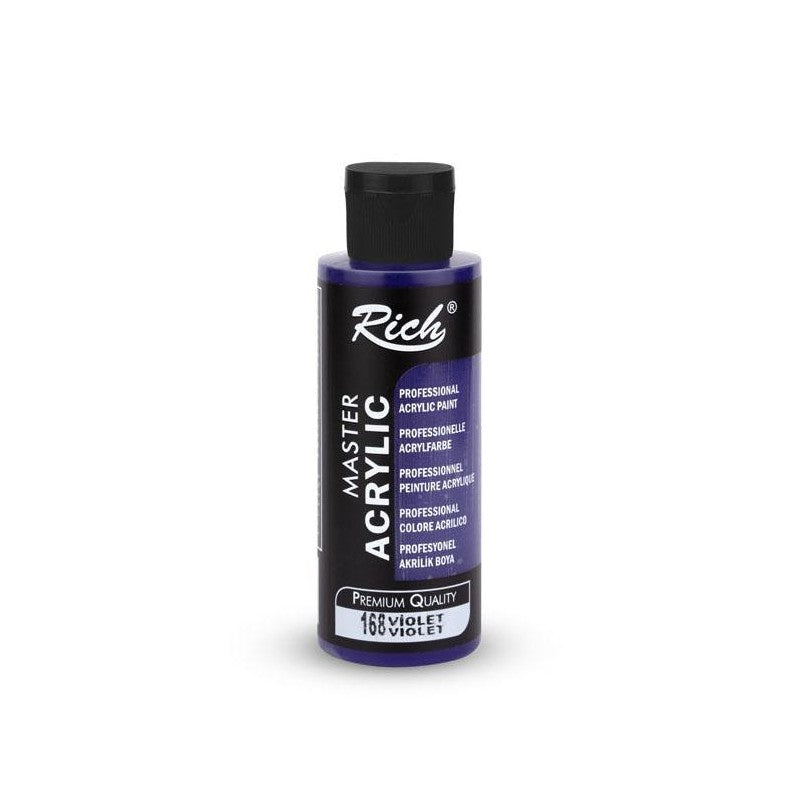 Pintura Master Acrílica 120 Cc 168 Violet