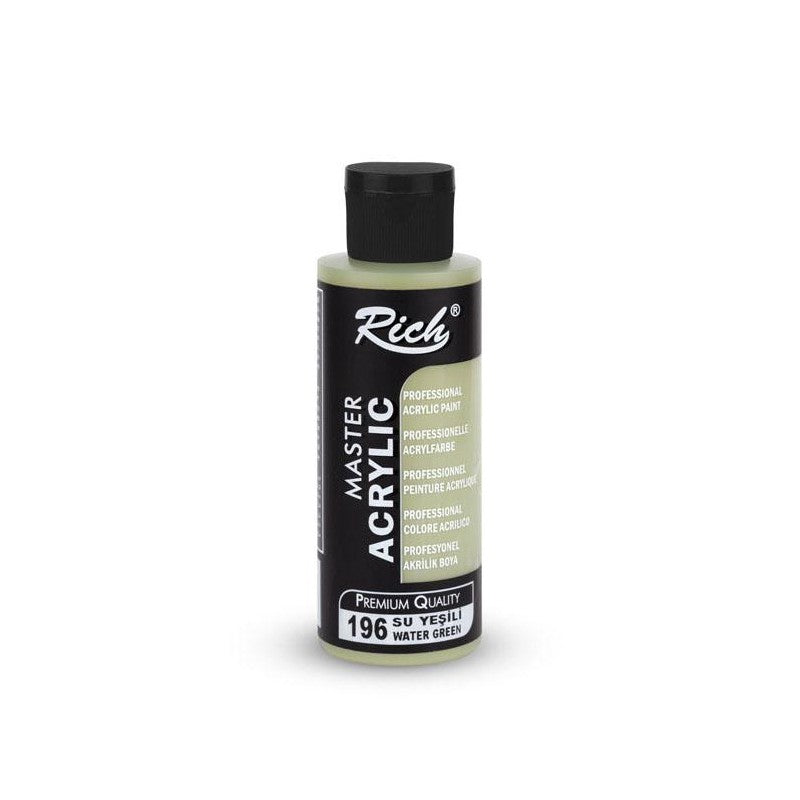 Pintura Master Acrílica 120 Cc 196 Water Green