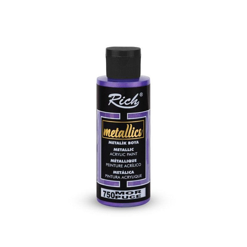 Pintura  Metallics Acrylic Puce 750 120 Cc
