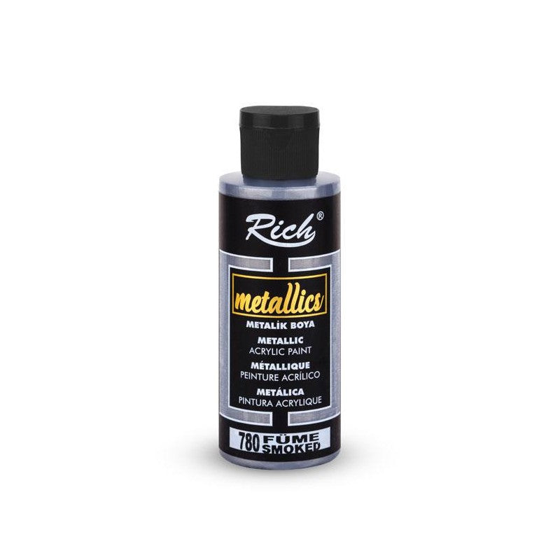 Pintura  Metallics Acrylic Smoke 120780 120 Cc