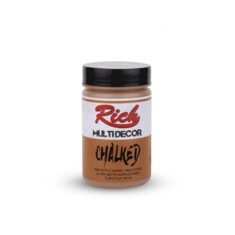 Pintura Tiza Chalked Rich 100 ml. Milk Coffee 03643