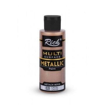 Pintura  Metallics Acrylic 120cc 03722 latte