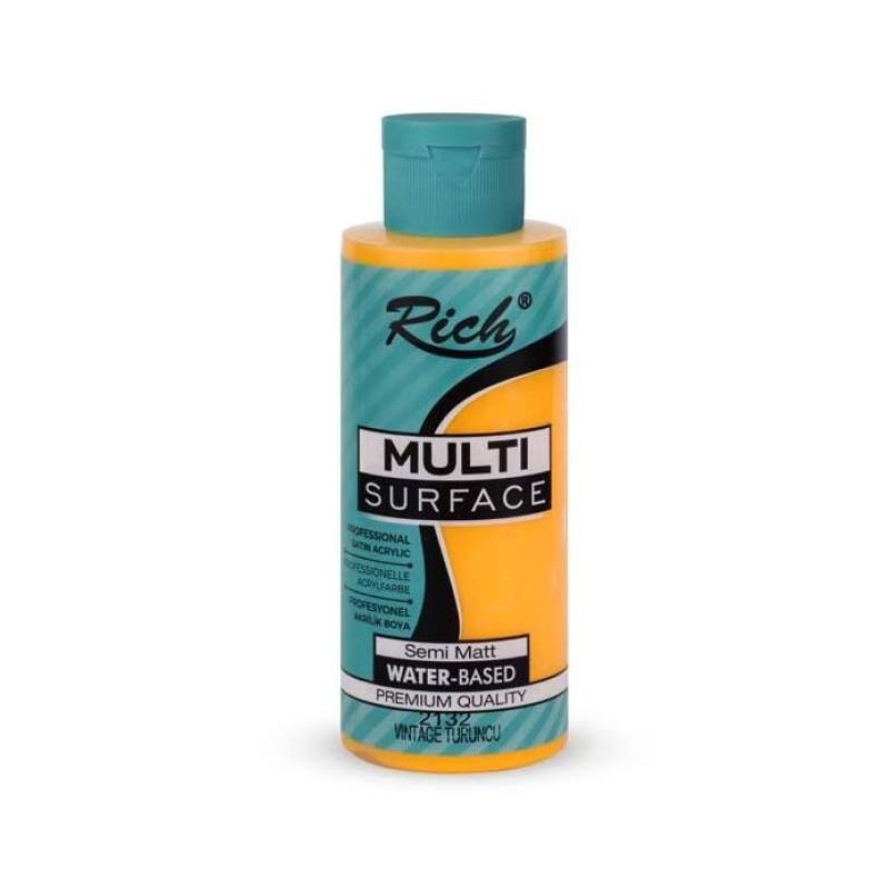 Pintura multisuperficie Rich 120 cc. Vintage Orange 2132