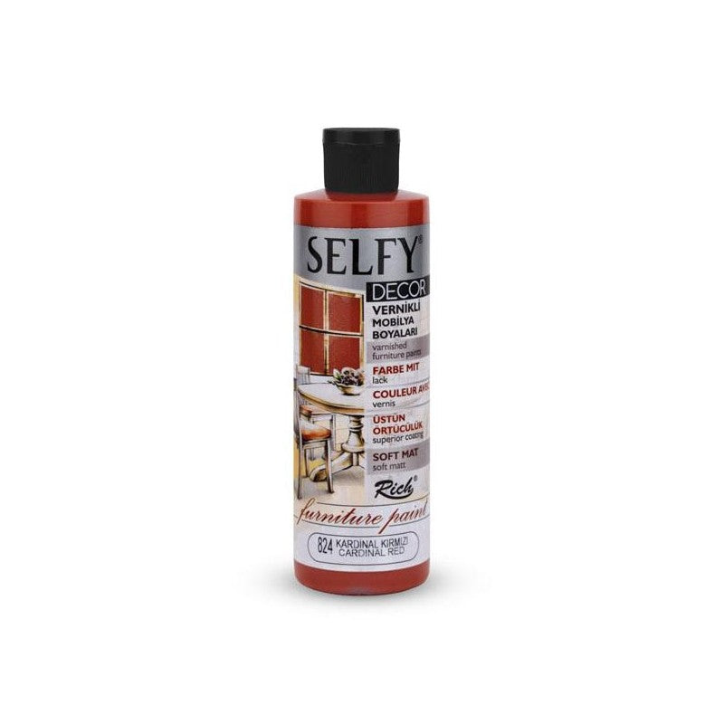 Pintura Selfy Decor Muebles 09441 Cardinal Red 240Ml