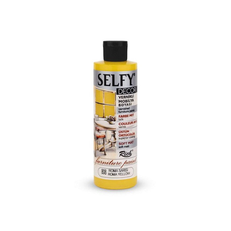 Pintura Selfy Decor Muebles 240808 Roma Yellow 240Ml
