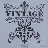 Stencil Vintage 25x25 Cm