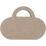 Portaobjetos bolso 4 huecos MDF 30X11,5X22cm