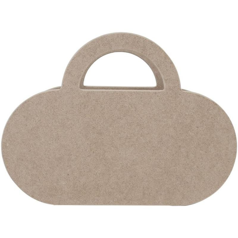 Portaobjetos bolso 4 huecos MDF 30X11,5X22cm
