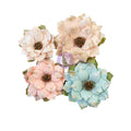 Flores Prima colores pastel efecto  escarcha