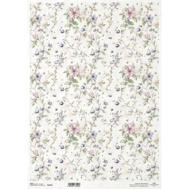Papel de Arroz tamaño 297x420mm mod R1437L
