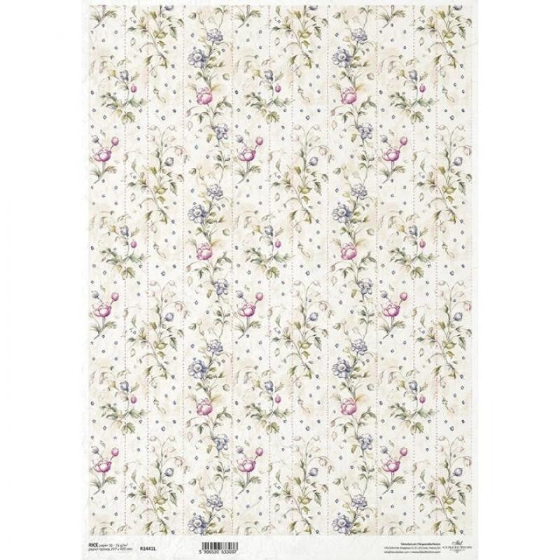 Papel de Arroz tamaño 297x420mm mod R1441L