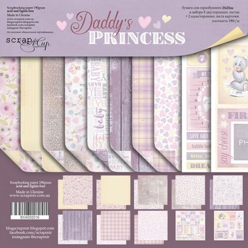 Block 30X30 Daddys Princess