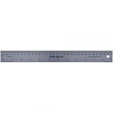 regla de acero inoxidable 31cm