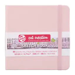 Sketch Book Rosa 12x12 Cm