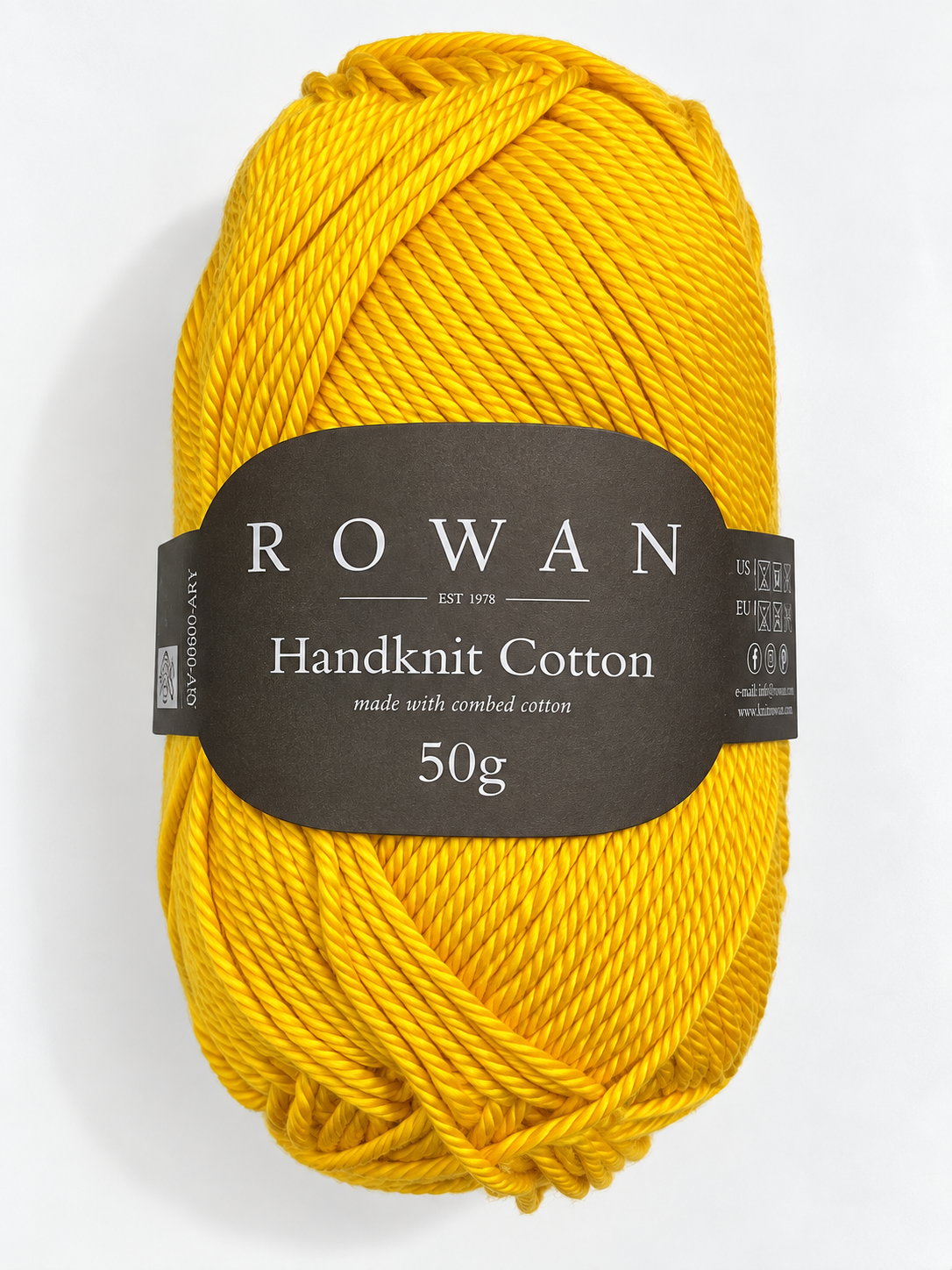 Rowan Handknit Cotton 377 amarillo intenso