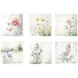 Papel de Arroz set de 6 hojas 14,8x14,8 mod RSM175