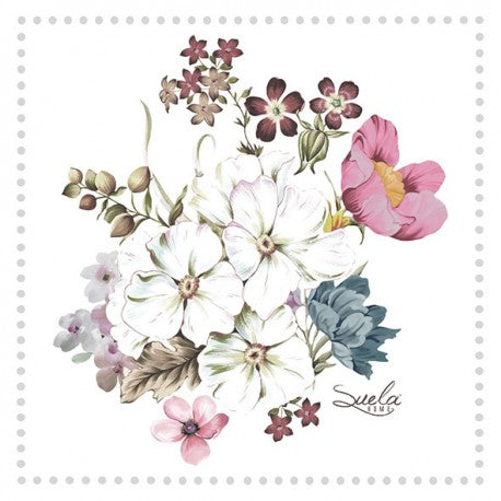 Hoja Servilleta Flor