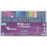 Set 24 Rotuladores al agua Easy Liner Doble Punta