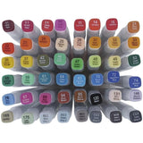 Set 48 Rotuladores Twin Brush  Base De Alcohol Con maletin plastico (punta fina y punta pincel (Copia)
