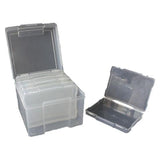 caja almacenaje 21,4x21,8x16  mas 6 cajas de 19,5x14,5x3