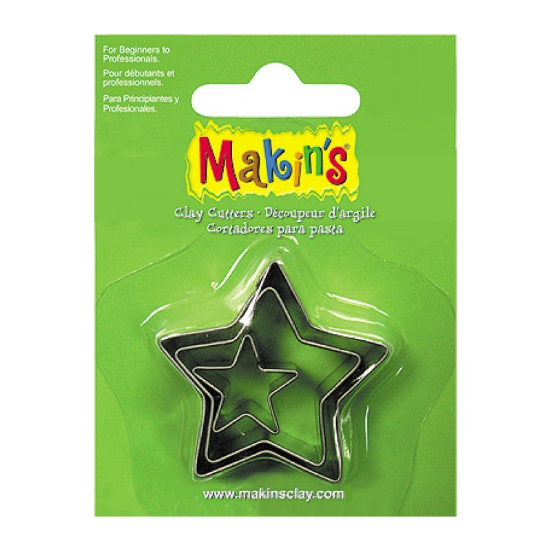 Set 3 Cortadores Con Forma De Estrella