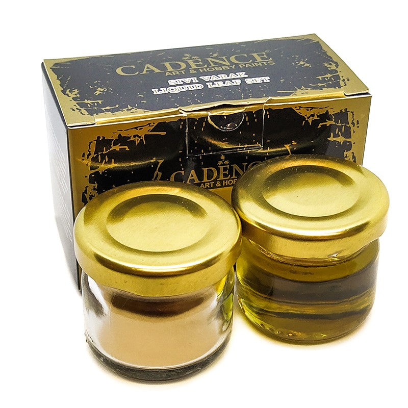 Set Pan De Oro Liquido