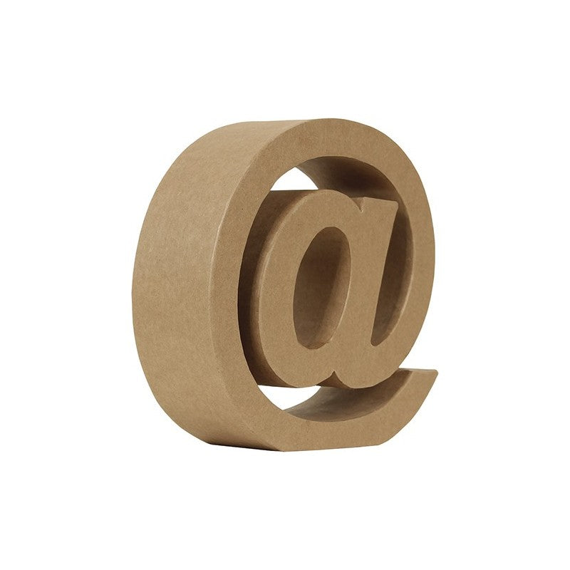 Signo @ Cartón Kraft 17,7 Cm