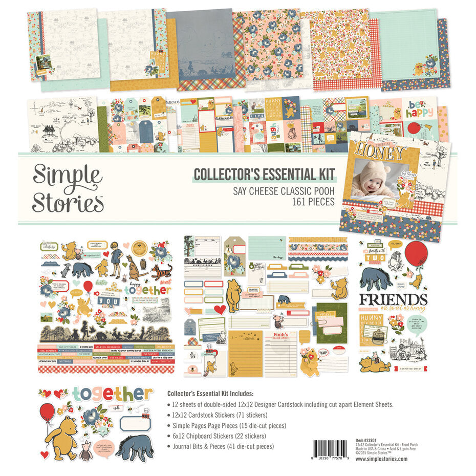 Block de papeles 30x30 Say Cheese Classic Pooh