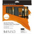 SIMPLY ESTUCHE 10 PINCELES PARA ACRILICO M/C DALER ROWNEY