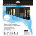 Set 10 Pinceles Acuarela Con Estuche