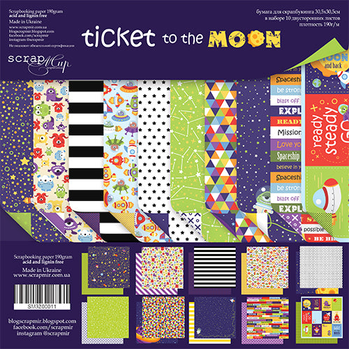 Block 30X30 Ticket Of The Moon