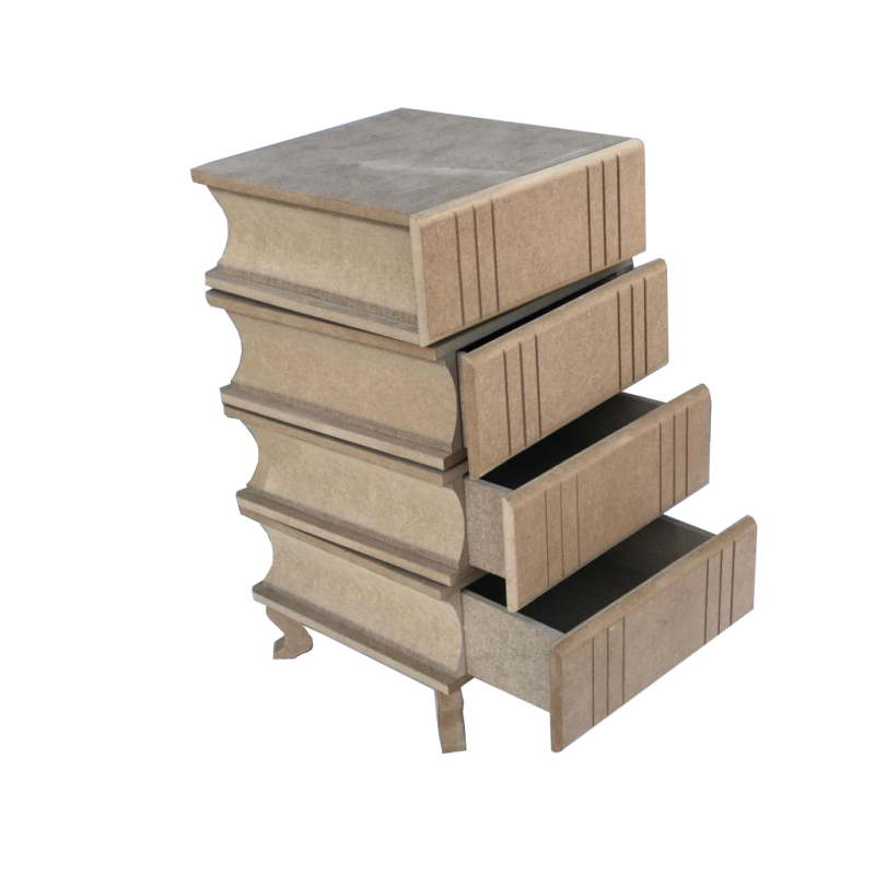 Cajonera Giratoria 4 Libros