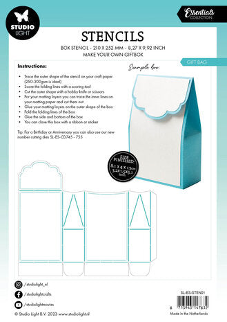 Plantilla Caja