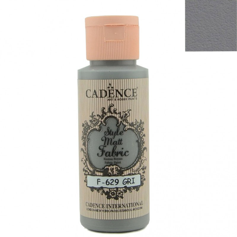 Pintura Tela Gris F629