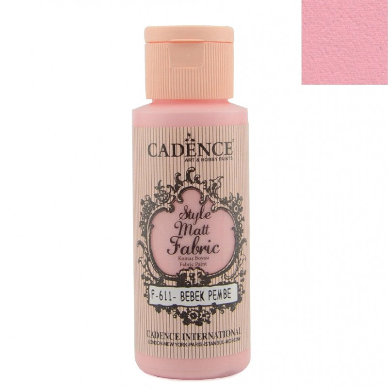 Pintura Tela Rosa Bebé F611