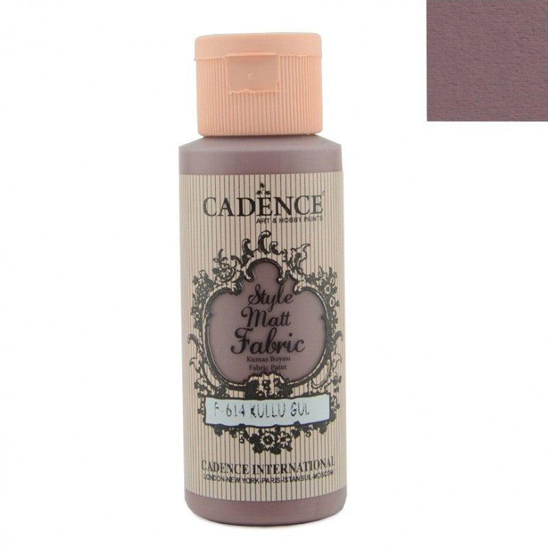 Pintura Tela Rosa Ceniza F614