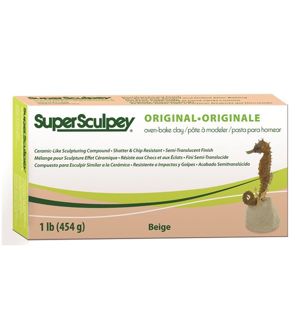 Arcilla Polimérica SuperSculpey Beige 454 Gr
