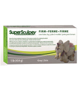 Arcilla Polimérica SuperSculpey Gris 454 Gr