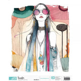 DTF Textil Boho girl 2