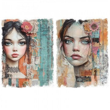 DTF Textil Female portrait  2
