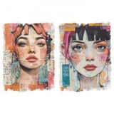 DTF Textil Female portrait  b