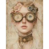 DTF Textil  Lady vintage