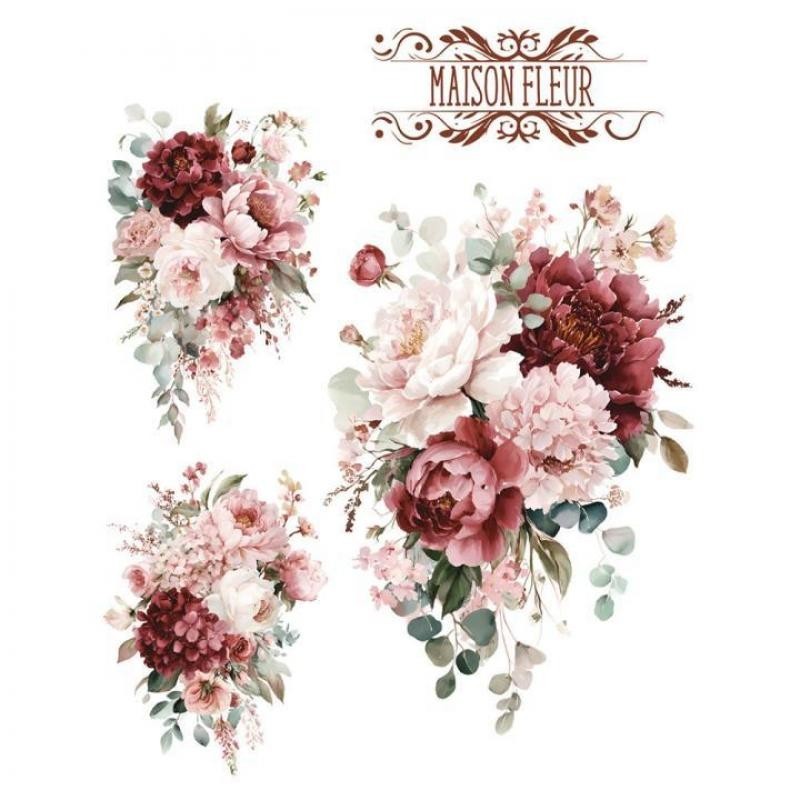 DTF Textil Flores varias